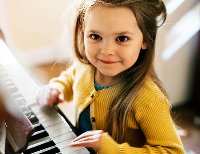 Martial art class for children