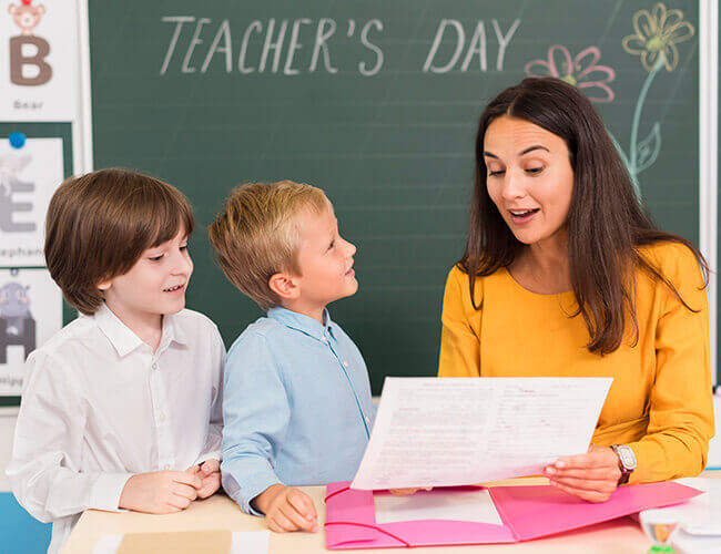 Music class for children